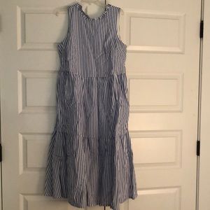 NWT tiered midi dress
